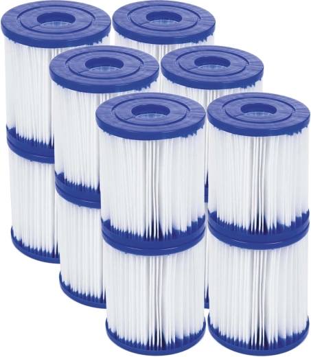 Zestaw filtrów do basenowej pompy filtrującej Typ I (12 szt.) BESTWAY