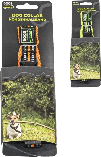 Neonowa obroża dla psa 35–45 cm (2 kolory)
