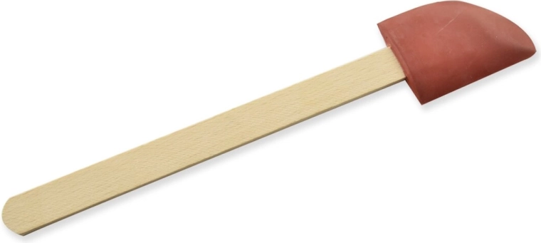 Kuchenna szpatułka guma/drewno 26 cm mała