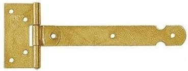 Zawias bramkowy 100 × 25 × 1,5 mm, żółto cynkowany