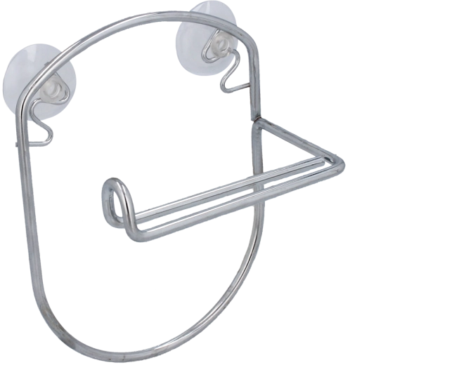 Chromowany uchwyt na papier toaletowy Ander