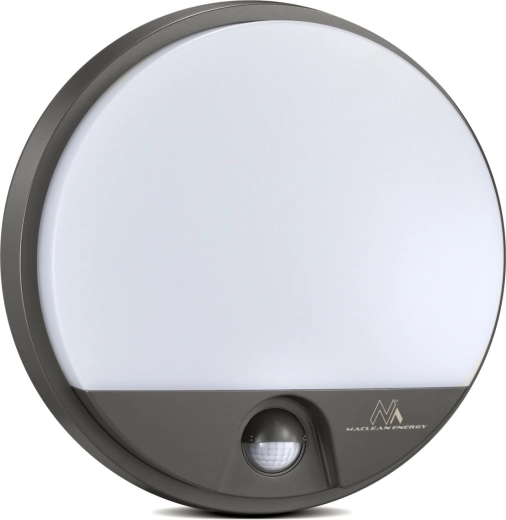 Lampa LED z czujnikiem ruchu PIR 4000K, IP54, ścienna/sufitowa