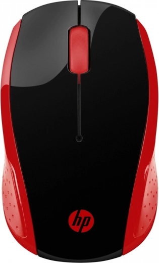 Bezprzewodowa mysz HP 200 Empress Red