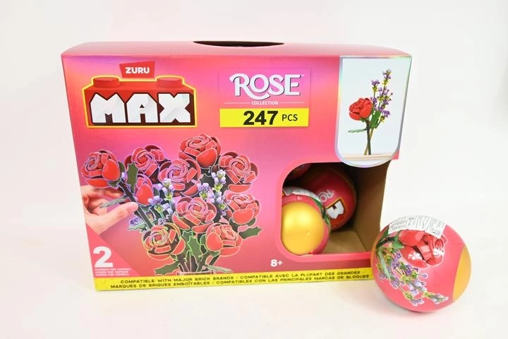 ZURU MAX-MAS kwiaty w kuli – zestaw róża i lawenda