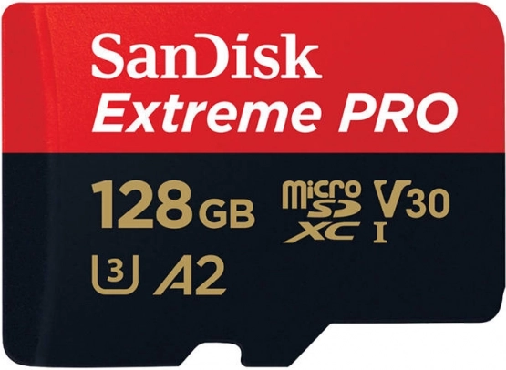 Karta pamięci SanDisk Extreme Pro microSDXC 128 GB A2 V30