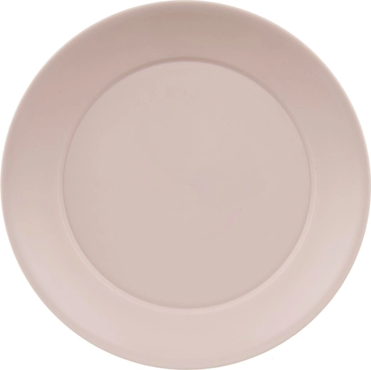 Płytki plastikowy talerz Sandy w kolorze brudnego różu 23,5 cm