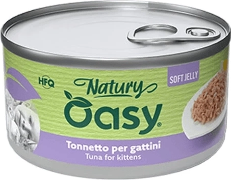 Oasy Nature Soft Jelly tuńczyk dla kociąt 150 g