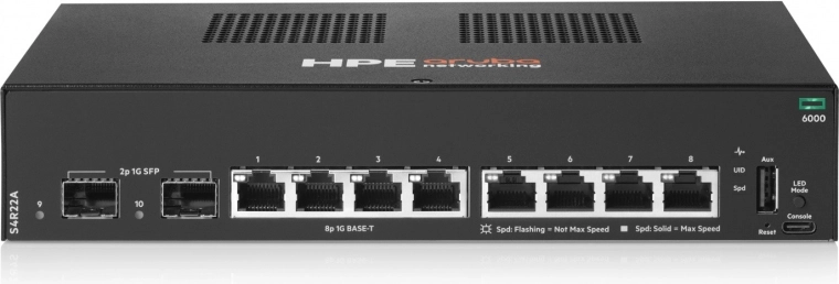 Aruba Networking 6000 8G 2SFP przełącznik