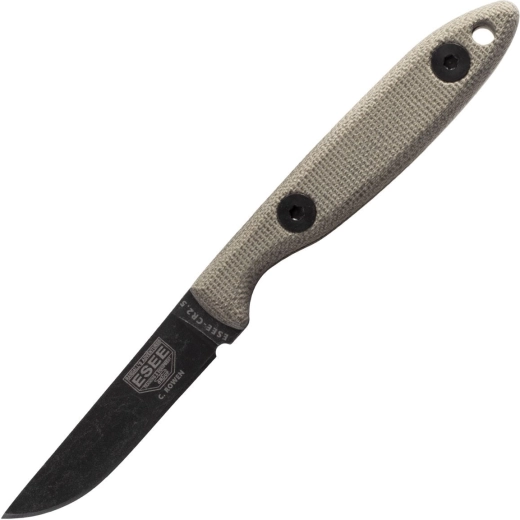 ESEE CR 2.5 Camp-Lore nóż outdoorowy, 6,3 cm, micarta, skórzane etui
