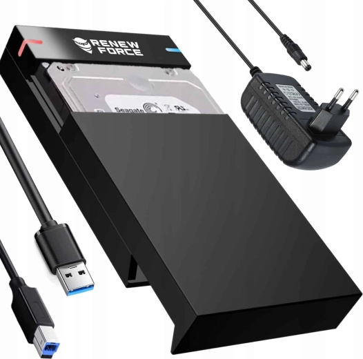 Renew force zewnętrzna obudowa USB 3.0 do SATA HDD/SSD 2,5" i 3,5"