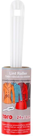 Rolka do czyszczenia ubrań, 24 arkusze