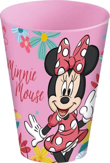 Plastowy kubek MINNIE 430 ml