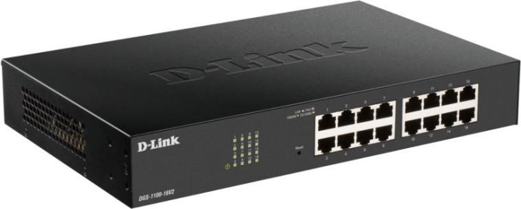 Smart switch D-Link DGS-1100-16V2 16× Gigabit Ethernet