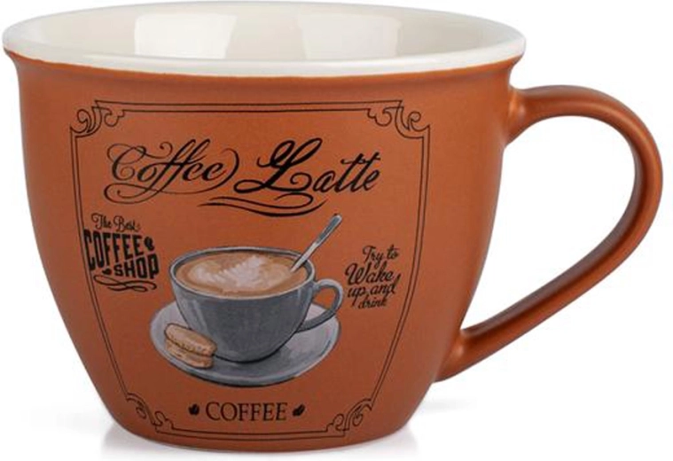 Ceramiczny kubek do kawy 500 ml, 2 warianty