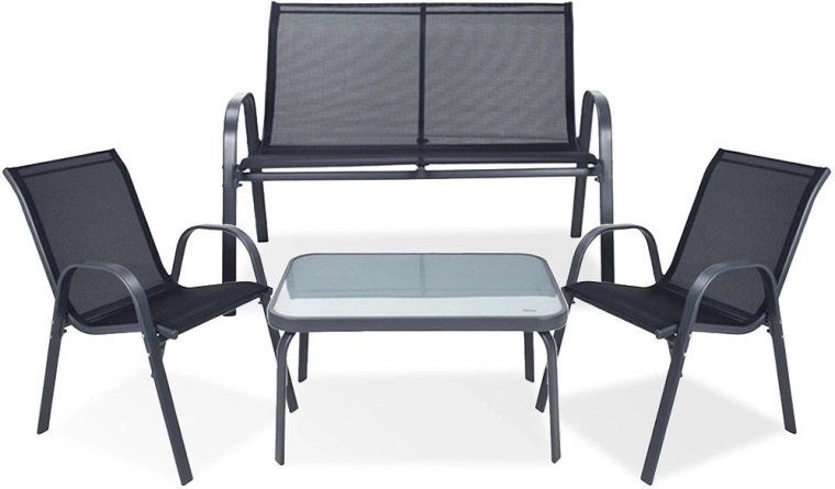 Zestaw mebli ogrodowych 4 szt. Ambiance