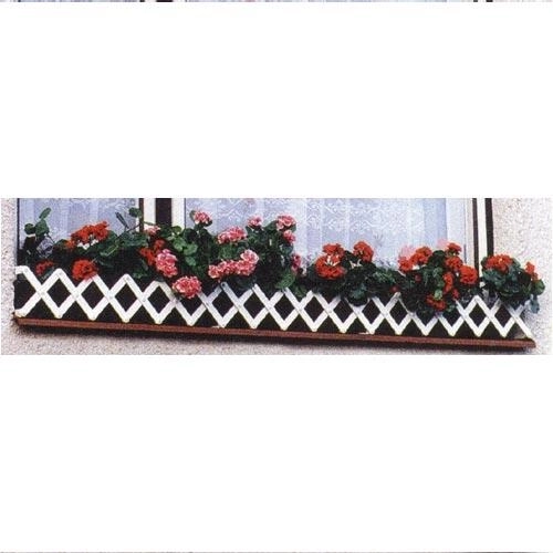 Ogródek okienny 70–80 cm brązowy
