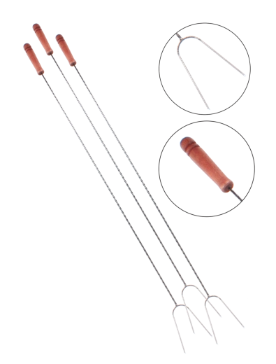 Widełki do opiekania 130/120 cm