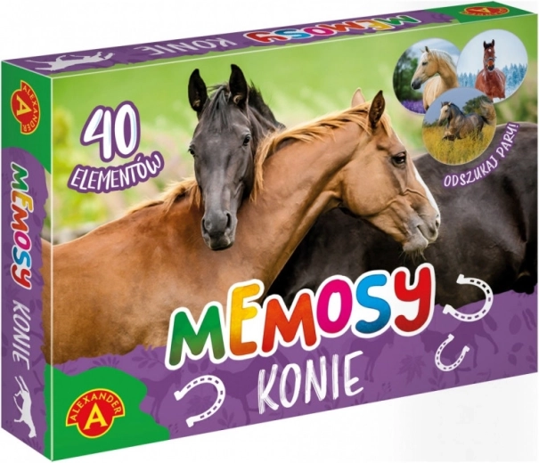 Pamięć-Memos-Gra Konie