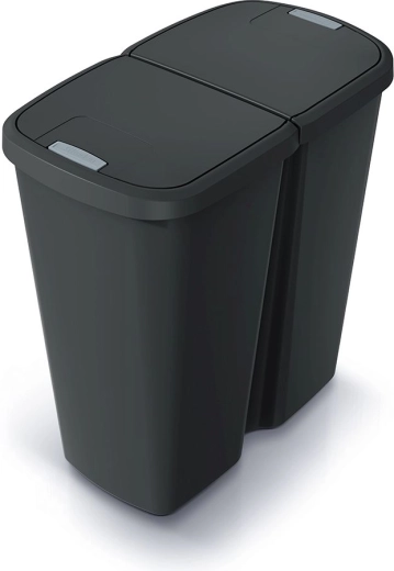Prosperplast Compacta Duo kosz do segregacji odpadów 45 l