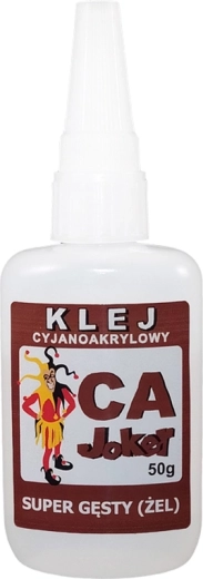 Sekundowy klej cyjanoakrylowy Joker super gęsty żelowy 50 g