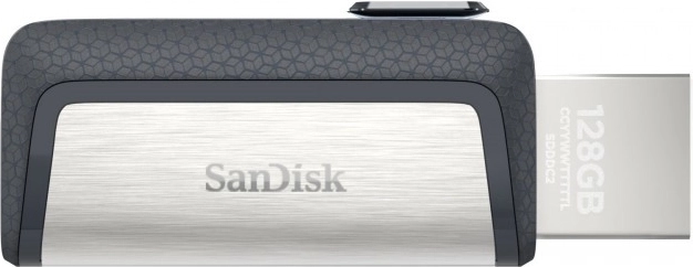 pendrive SanDisk Ultra Dual Drive USB Type‑C 128 GB, USB 3.1, do 150 MB/s