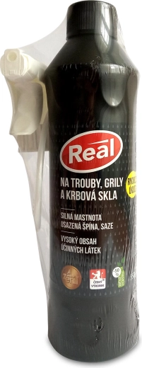 Real środek do czyszczenia piekarników, grilli i szyb kominkowych 550 g