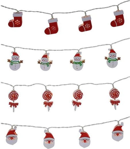 Łańcuch świetlny 10 LED z timerem