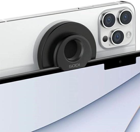 Magnetyczny uchwyt do MacBooka z MagSafe Sodi BM-300 czarny