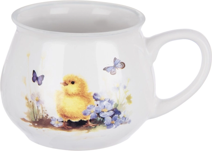 Kubek ceramiczny Wiosenne kurczątko 300 ml