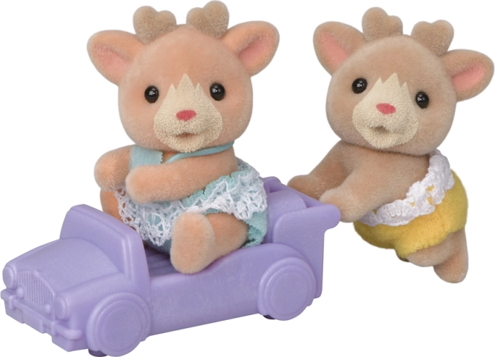Sylvanian Families bliźnięta reniferów z autkiem