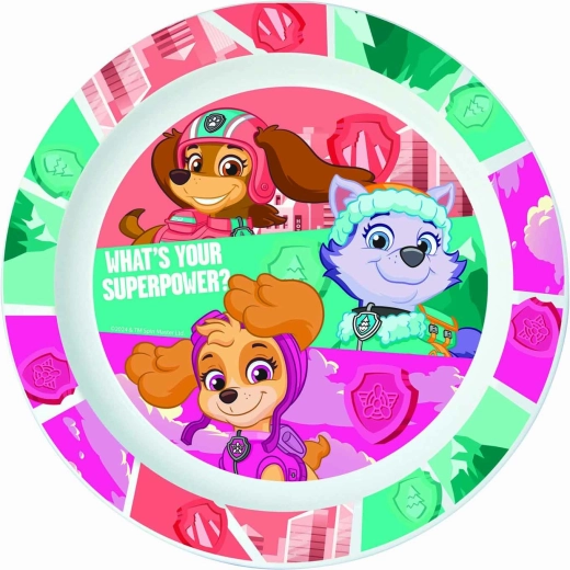 Plastowy talerz PAW PATROL 22 cm