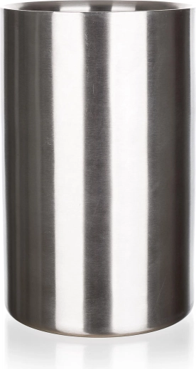 Pojemnik do chłodzenia wina AZORA ze stali nierdzewnej 12 × 18 cm