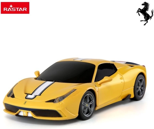 Samochód zdalnie sterowany Ferrari FXX K Evo 1:24 Rastar – Żółty