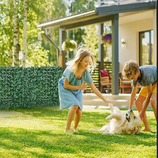 Sztuczny żywopłot bluszcz na ścianę i balkon 1,75 × 3 m