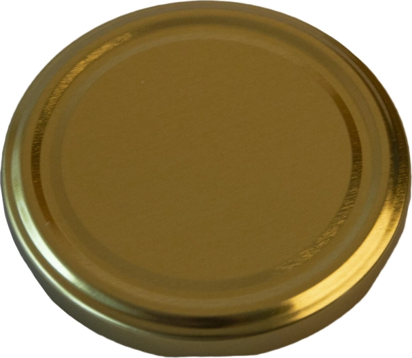 Wieczka do wekowania Twist 82 mm złote (10 szt.)