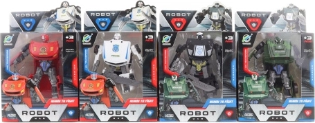 Składany robot – transformujący się w samochód ratunkowy