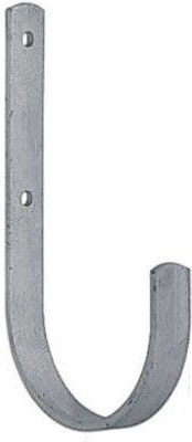 Płaski hak U 90 mm z metalu