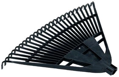 Szwedzkie grabie 55 × 40 cm z plastiku bez trzonka