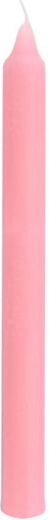 Świeca stołowa Provence Bistro różowa 24 cm