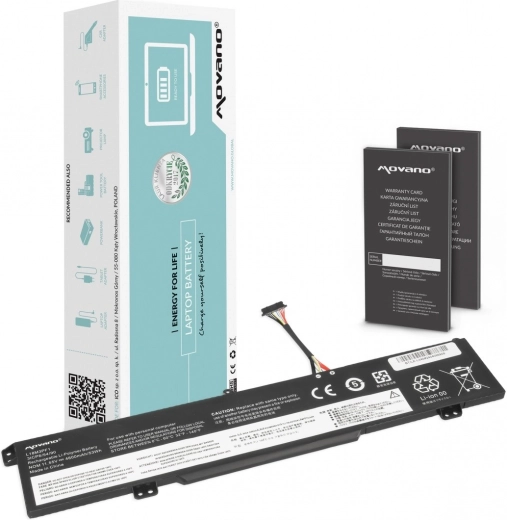 Bateria Movano L18M3PF1 do Lenovo IdeaPad L340-15IRH i L340-17IRH (4600 mAh, 53 Wh)