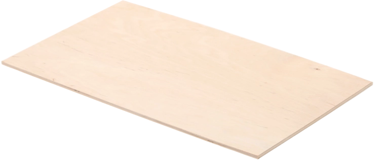 Drewniana podkładka do ciasta z brzozowej sklejki 42 × 25 cm