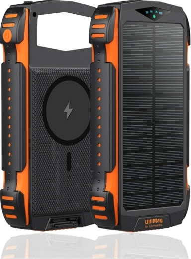Solarny powerbank 4smarts TitanPack Rugged UltiMag 20000 mAh