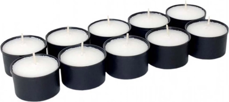 Znicz cmentarny 2,8 cm, parafinowy, 10 szt.