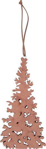 Drewniana zawieszka ozdobna choinka 20 × 10,5 cm