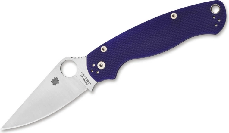 Spyderco Para 3 dark blue składany nóż kieszonkowy 8,7 cm