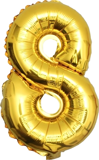 Zestaw balonów na 18. urodziny czarno‑złoty XXL