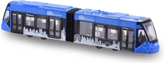 Tramwaj Siemens Avenio metalowa niebieska