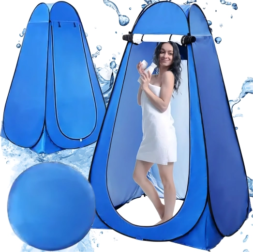 Składany plażowy prywatny namiot – przebieralnia, prysznic i toaleta