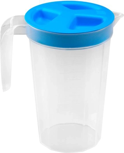 Plastowa miarka z pokrywką 1,1 l