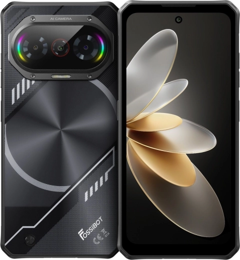 Wytrzymały smartfon FOSSiBOT F114 czarny